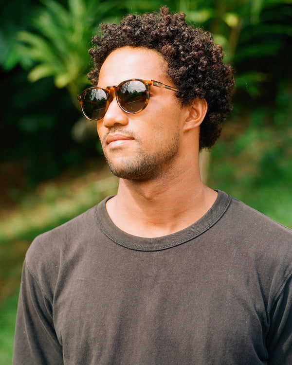 Raen Remmy Sunglasses in Huru on Model
