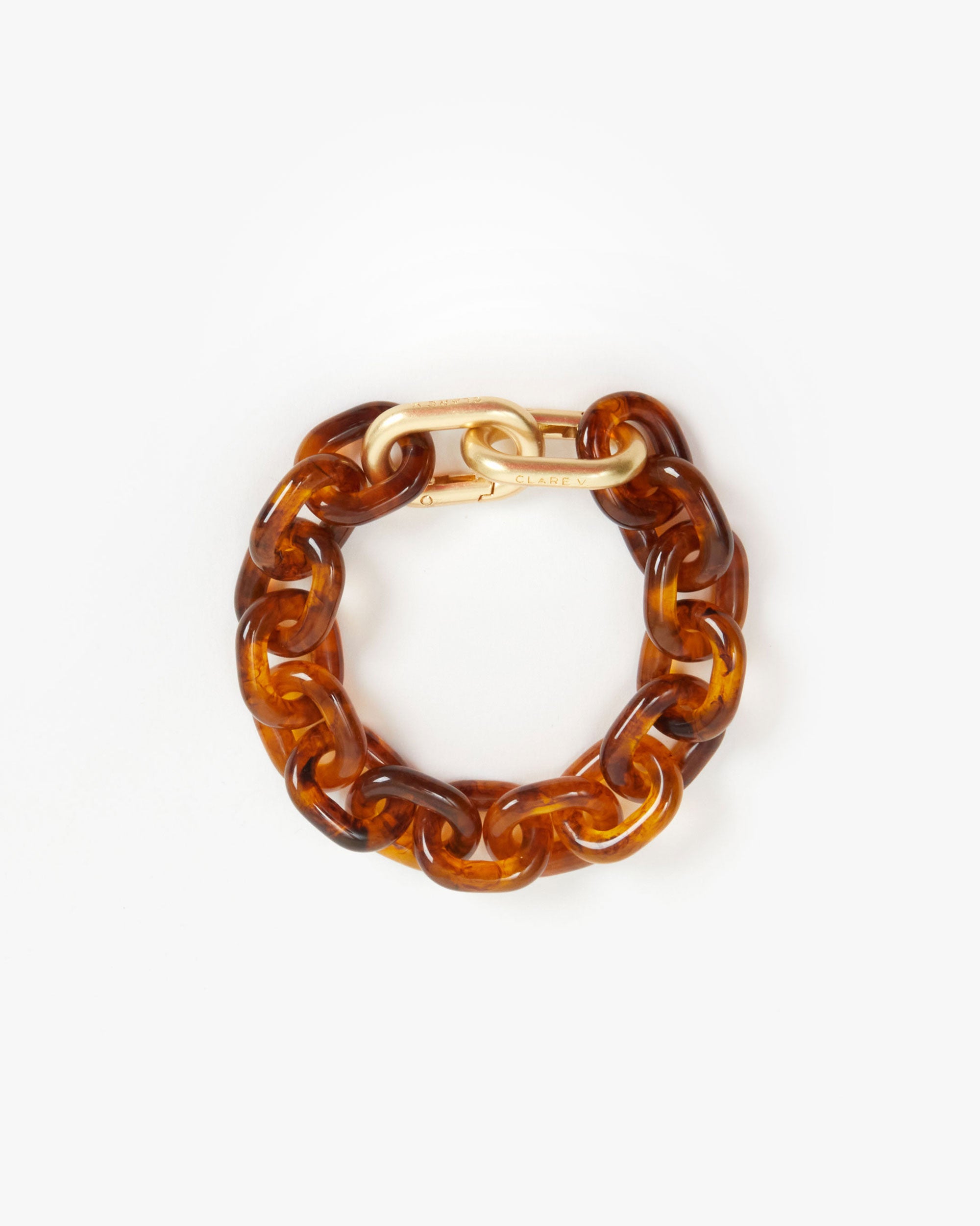 Clare V. Charm Chain Bracelet