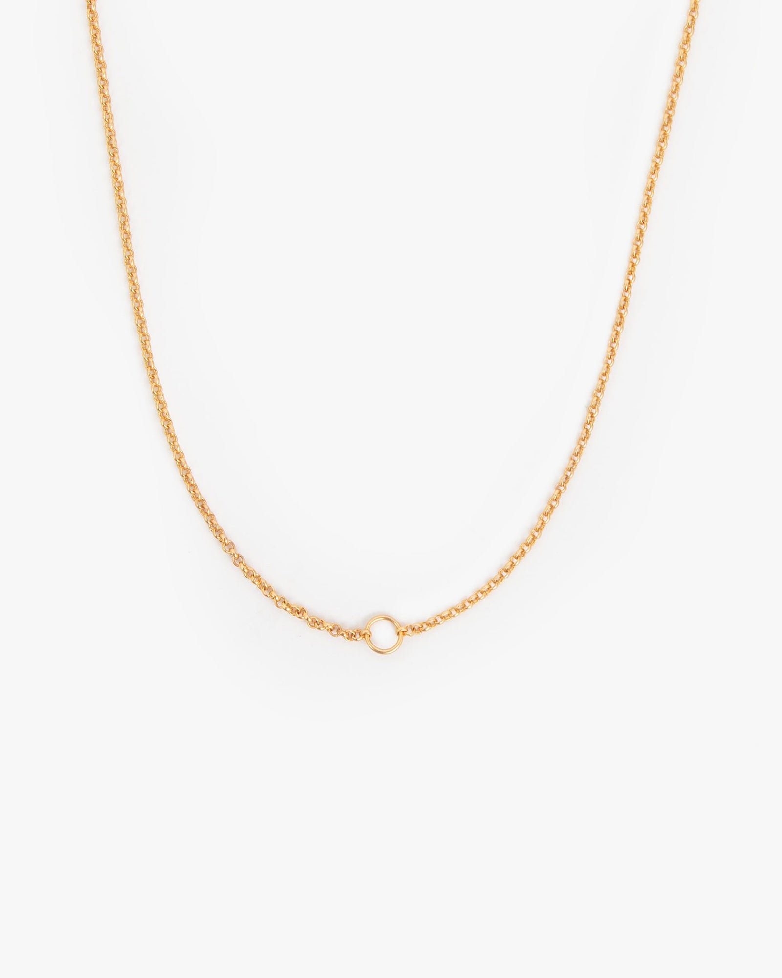 Rolo Charm Necklace