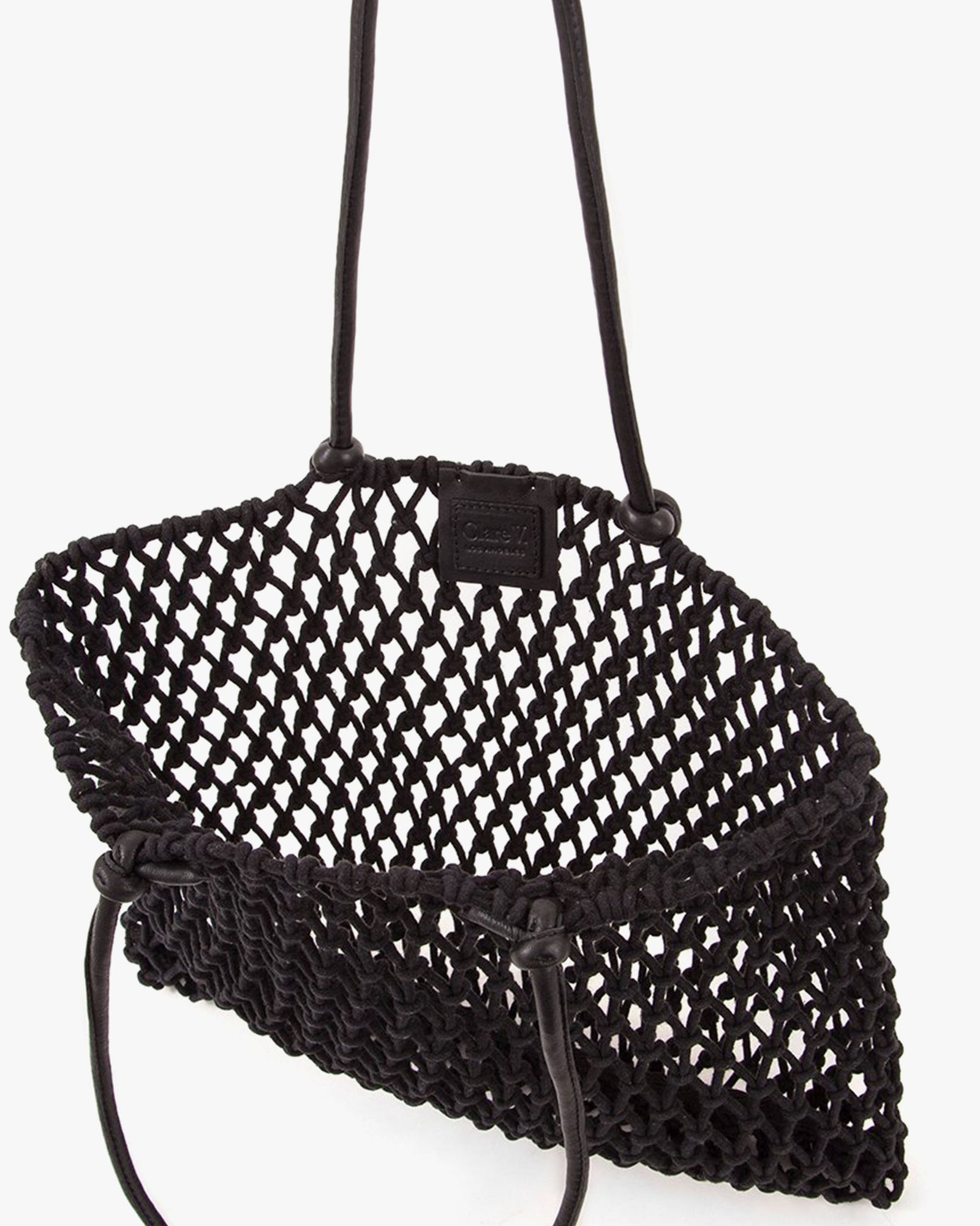 Sandy Beach Bag Black – Clare V.