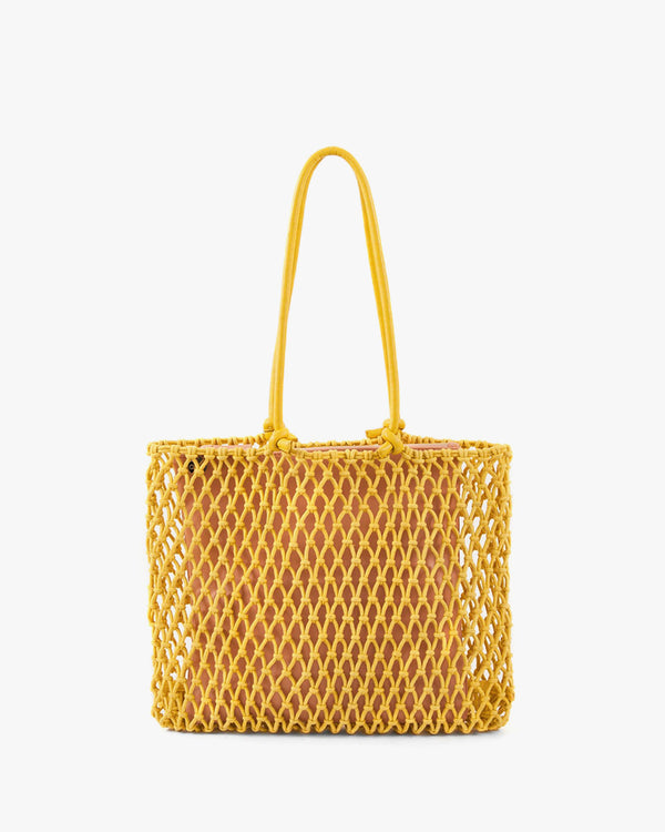 Clare V. Sandy Woven Tote in Black – Serafina