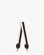 Black & White Shoulder Strap - Front