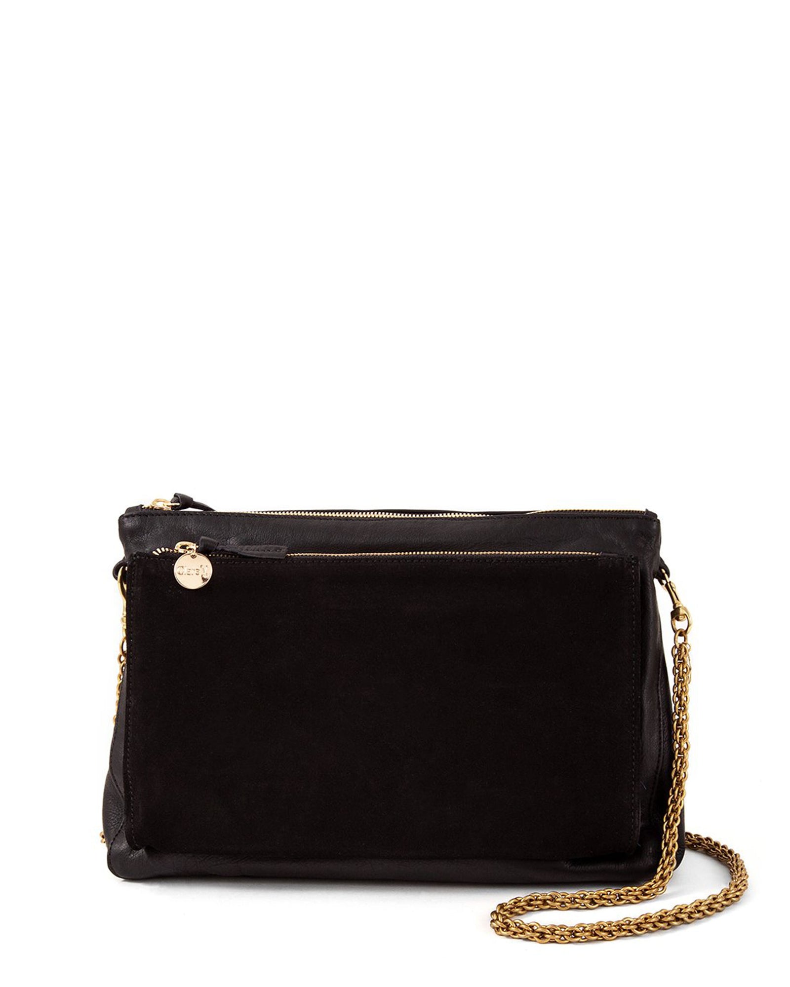 Clare V, Bags, Clare V Pot De Miel With Box Chain Crossbody Strap In Gold