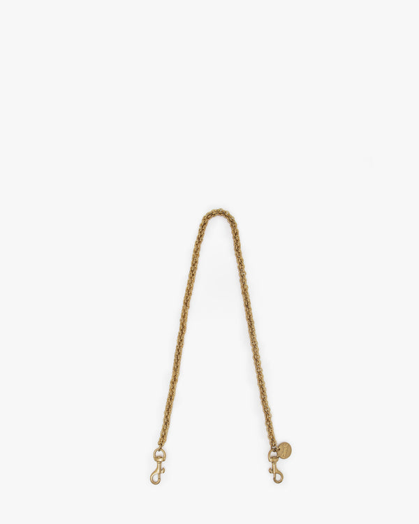Thick Chain Brass Crossbody Strap
