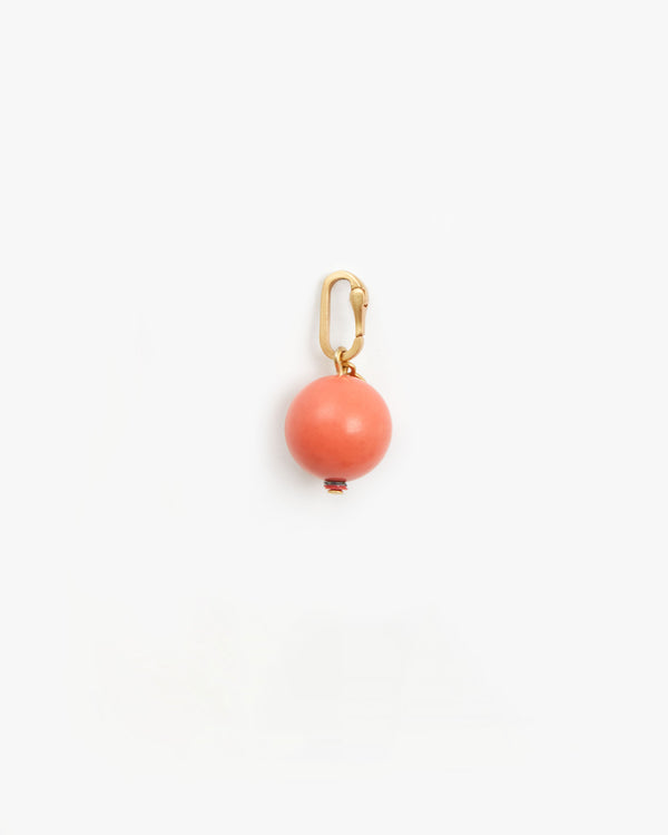 Pink Stone Bead Charm