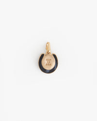 Back of the Jade Stone Horseshoe Charm 