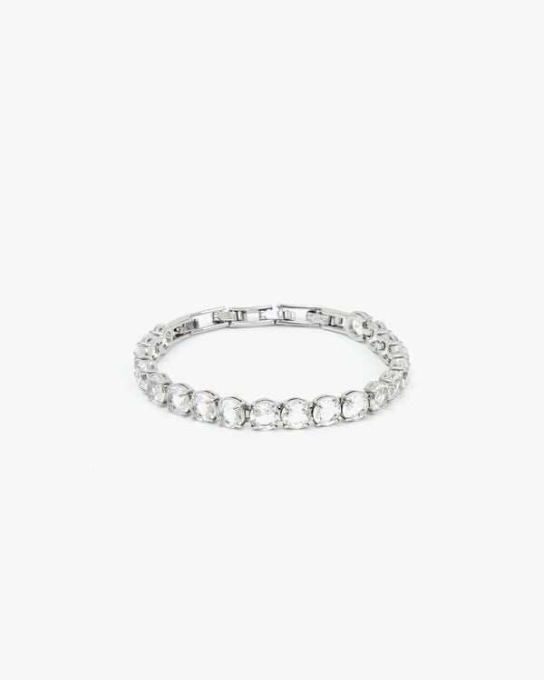 Stone Tennis Bracelet in Clear