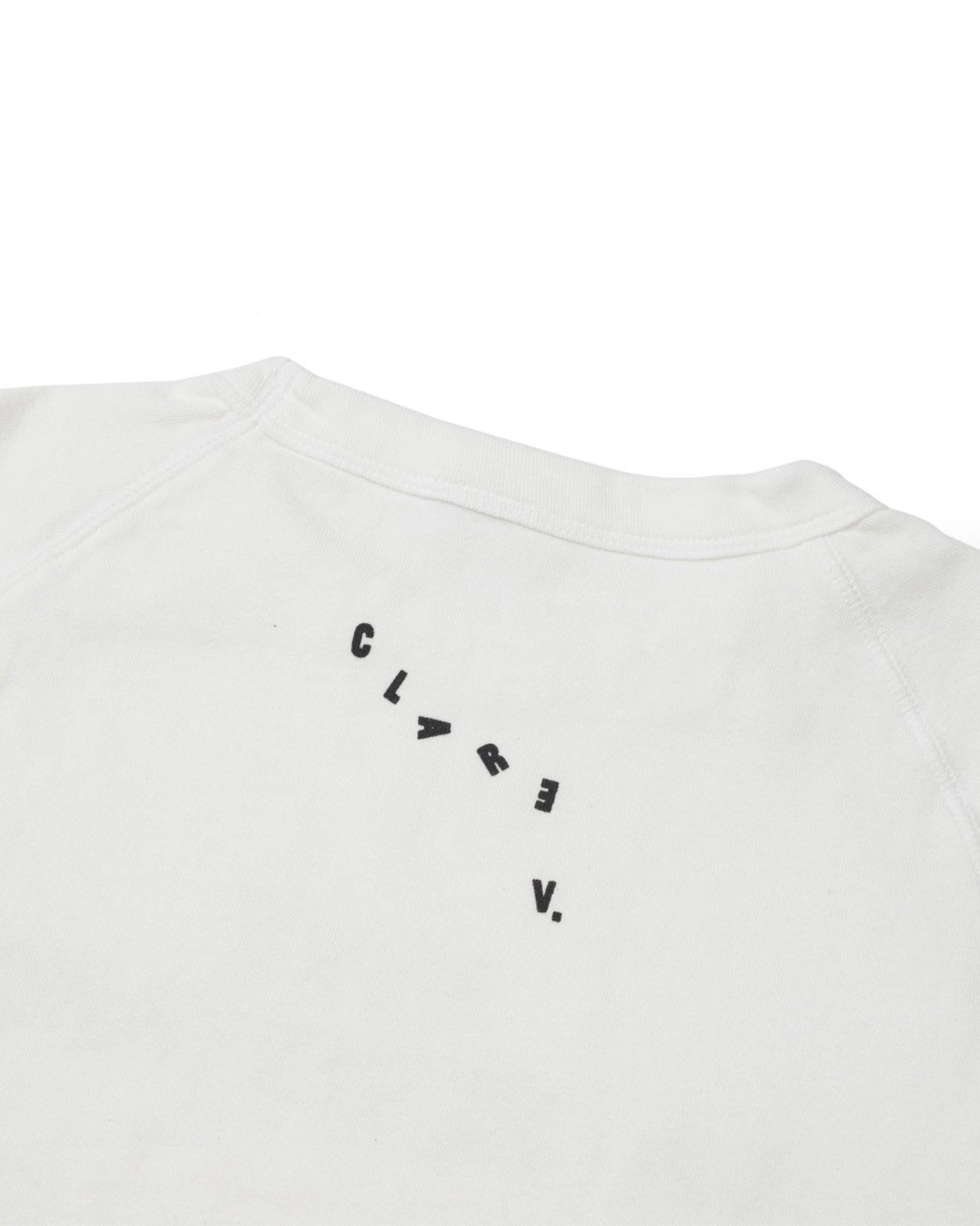 White Vive La Resistance Sweatshirt – Clare V.