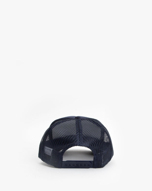 Navy w/ Cream Hawaii, Mon Amour Trucker Hat - Back