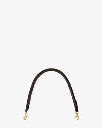 Black Tubular Shoulder Strap - Front