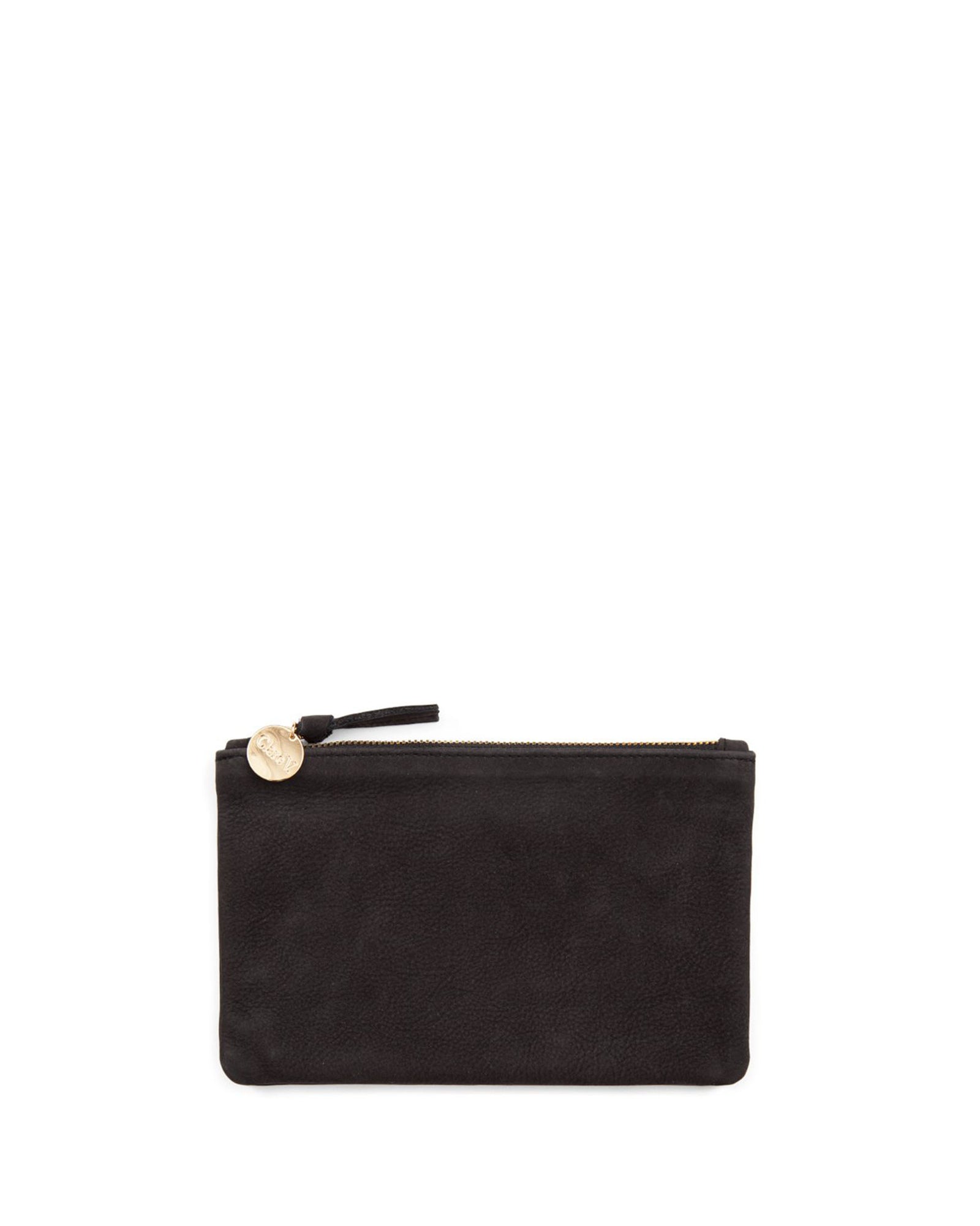 Black Wallet Clutch - Front