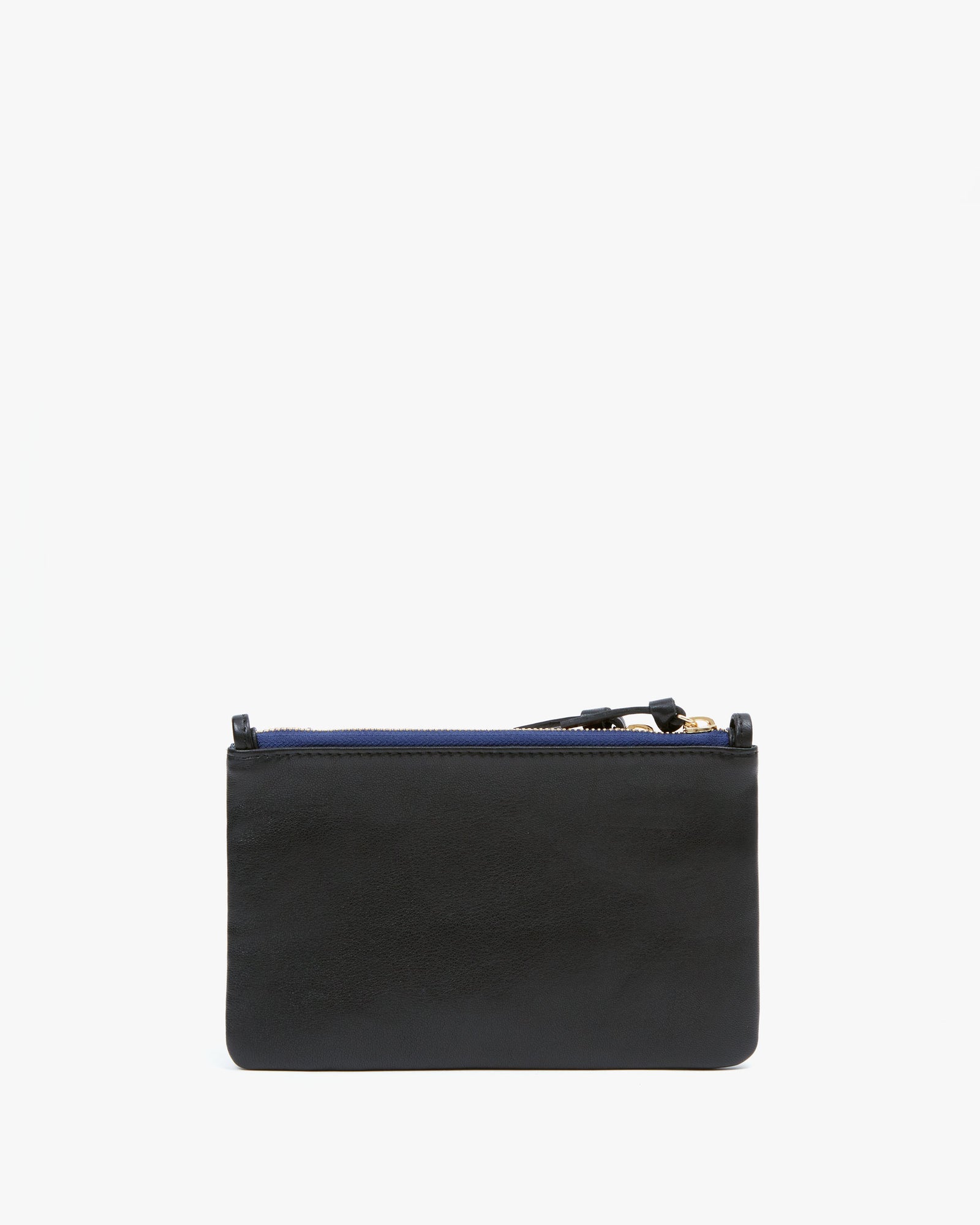 Clare V, Bags, Clare V Coin Clutch Cobalt Blue With Poppy Zipper