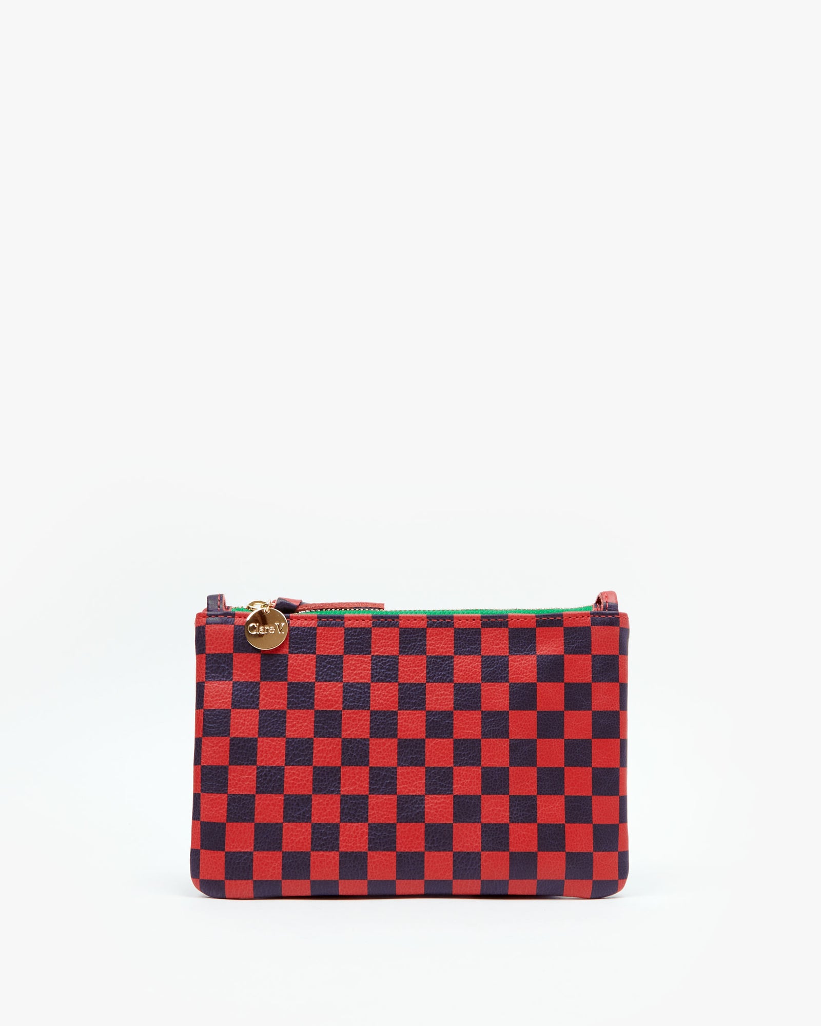 Checkered Flag CC Mini Wallet on Chain Bag